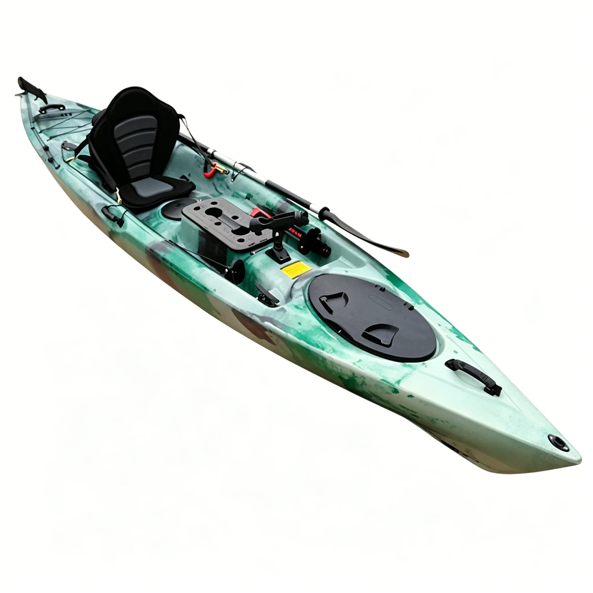 Fishing Kayak Rod Holder - Caiaque de pesca individual, com pedal,