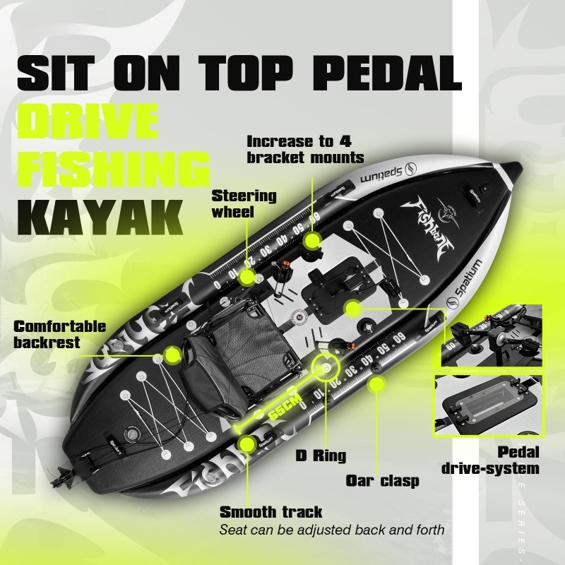 Caiaque de Pesca Inflável Spat - Fishing Kayak Seat avaliação e preço